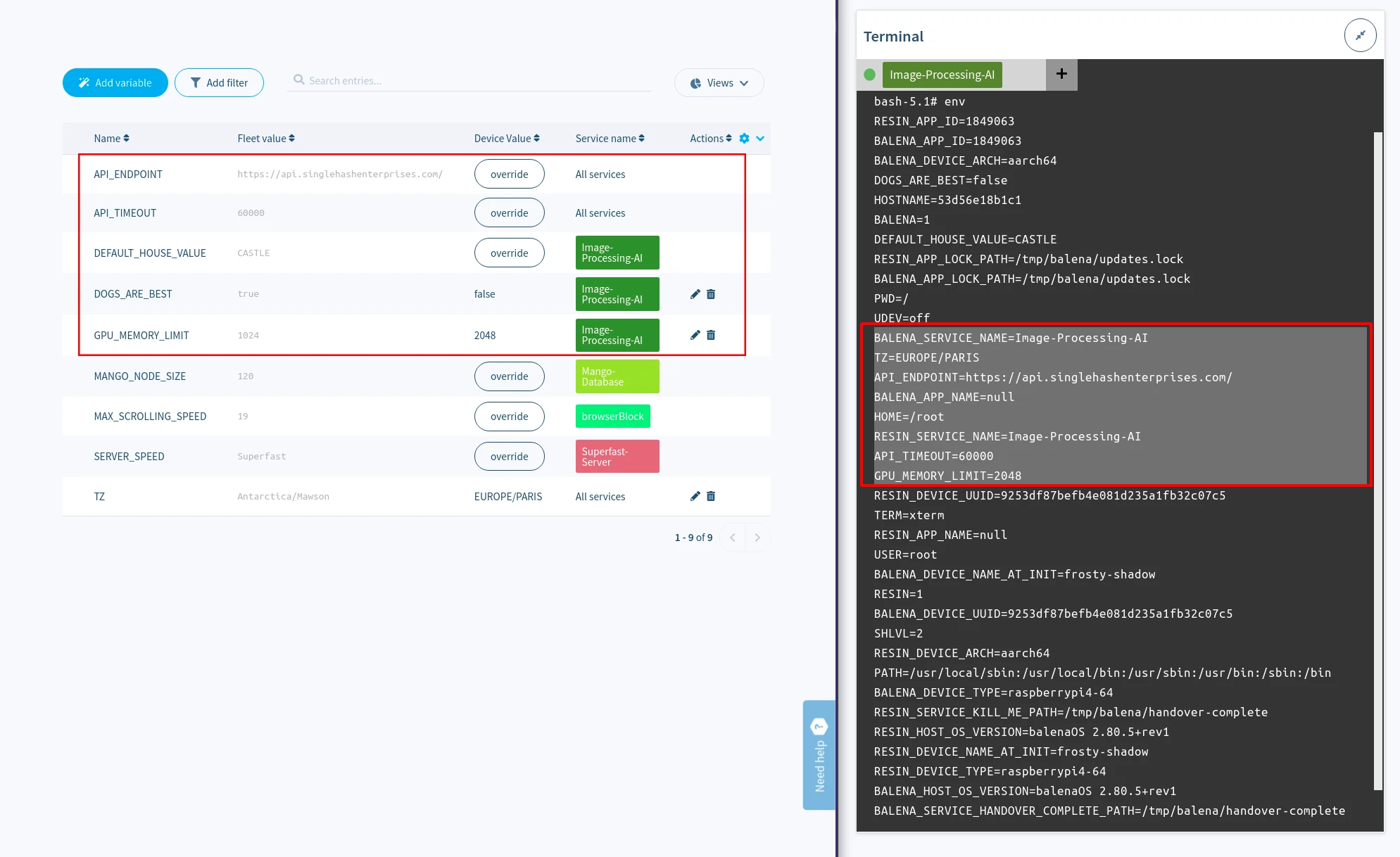 Accessing variable